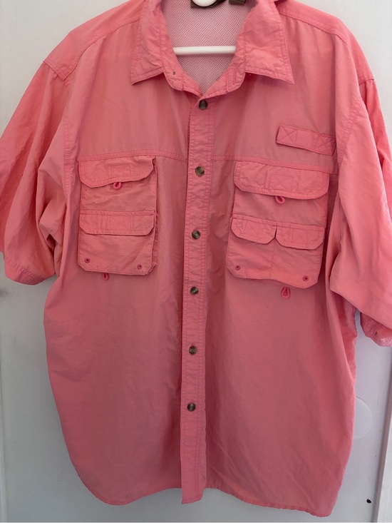 Rugged Earth Outfitters Other - Rugged Earth Outfitters Summer Men's Short Sleeve Fishing with Netting 52 x 30